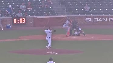 Harry Blum strikes out the side in Fall League