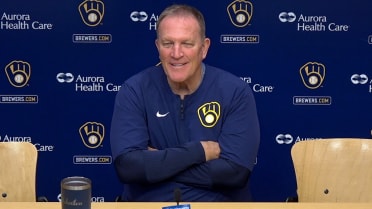 Pat Murphy on Yelich's pinch-hit homer, bullpen