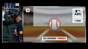 Strikeout confirmed after ABS challenge