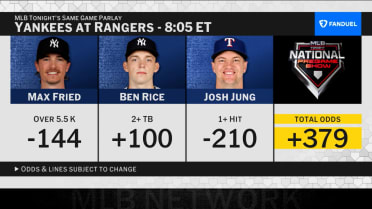 MLB Tonight picks FanDuel SGP for April 27