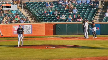 Chase Burns racks up five strikeouts