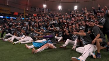 Rays celebrate World Series berth