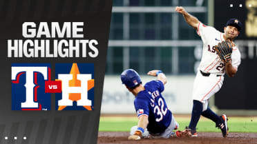 Rangers vs. Astros Highlights