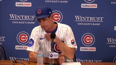 Craig Counsell on Michael Busch's hitting, Cubs' loss