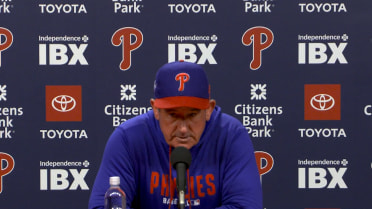 Rob Thomson discusses Painter, baserunning miscues