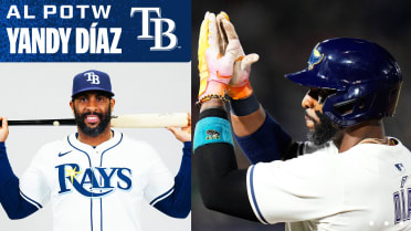 Yandy Díaz is named the AL Player of the Week