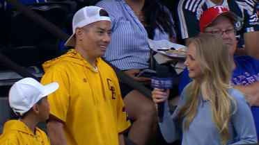 Fan interviewed after being hit by home run ball
