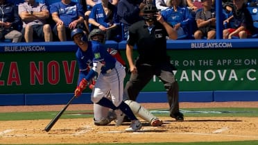 Ernie Clement's two-run homer