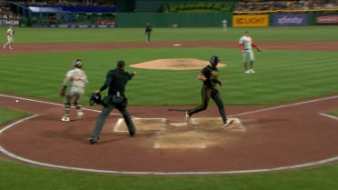 Spencer Horwitz scores on an error