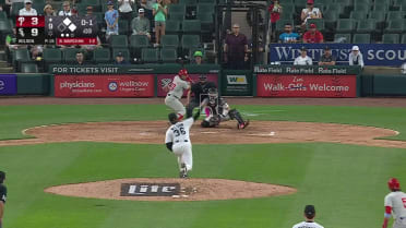 Josh Rojas records the final out