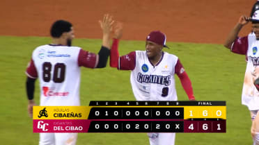 Anderson Pilar sella el triunfo de los Gigantes
