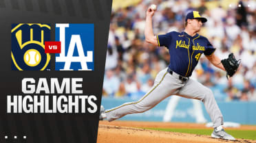 Brewers vs. Dodgers Highlights