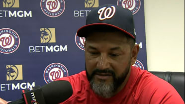Dave Martinez on the comeback win over the Brewers 
