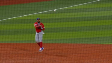 Erisbel Arruebarrena saves a run