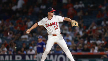 Kevin Newman takes the mound for the Angels