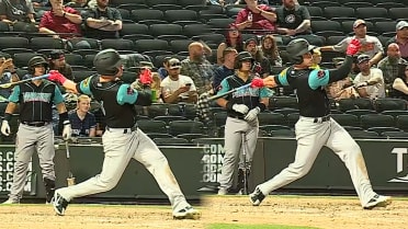 Brian Serven's two homer day