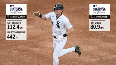 Colson Montgomery's 442-foot home run