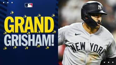 Trent Grisham pega un grand slam