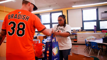 Orioles assist teachers with back-to-school prep