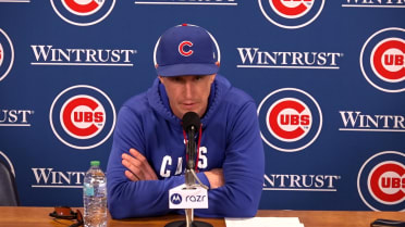 Craig Counsell discusses the Cubs' 2-1 win