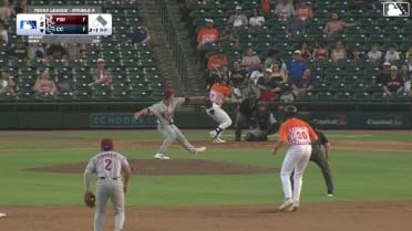 Will Bush singles on a fly ball to left fielder Marcus Lee Sang. Cameron Sisneros scores. Trevor Austin to 3rd.