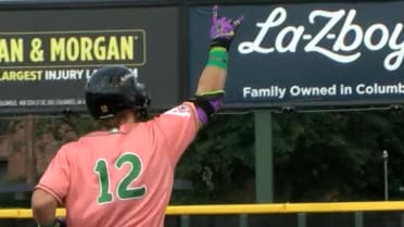 Eric Hartman drives second home run in as many games