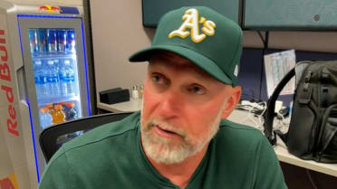 Mark Kotsay discusses the A's 3-0 loss to the D-backs