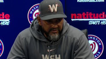 Dave Martinez on Nationals' 5-2 loss to Phillies