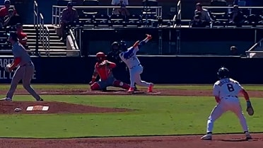 Chris Suero's two-run homer