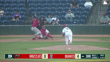 Roldy Brito singles on a ground ball to right fielder Lucas Ramirez. Jeremy Ciriaco scores. Clayton Gray to 2nd.