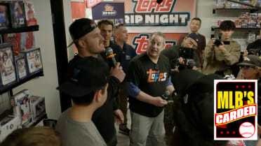 MLB's Carded: Topps Rip Night Ride Along