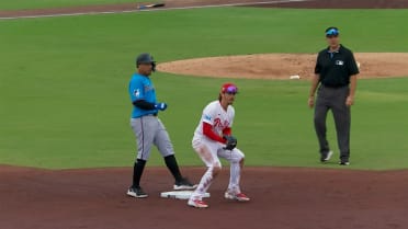 Heriberto Hernández's RBI double