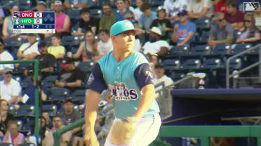 Jackson Cox's nine strikeouts