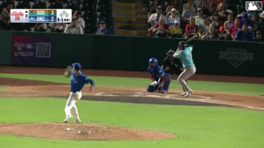 Garrett McDaniels Ball to Shay Whitcomb