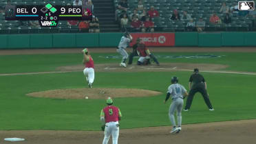 Brandon Compton singles on a line drive to right fielder José Suárez. Jesus Hernandez scores. Emilio Barreras to 3rd.