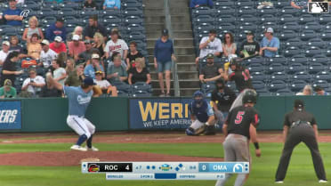 Yohandy Morales singles on a line drive to left fielder Drew Waters. Leandro Pineda scores. Seaver King scores.