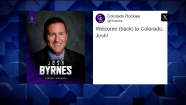 Josh Byrnes hired as Rockies General Manager