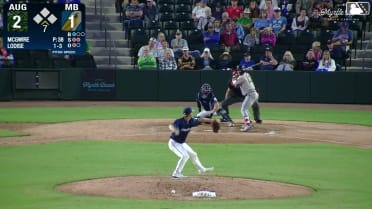Alex Lodise homers (6) on a fly ball to right field.
