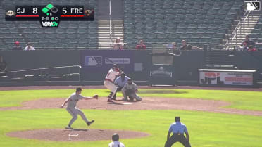 Tanner Thach's two-run single