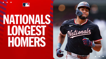 Nationals’ longest homers of 2025