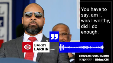 Barry Larkin on how tough it is to enter the HOF