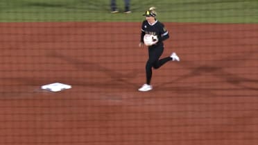 Aubrey Leach's double play