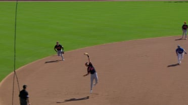 Gage Workman saves two runs with line drive catch