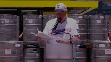 Rangers set world record for largest glass of beer