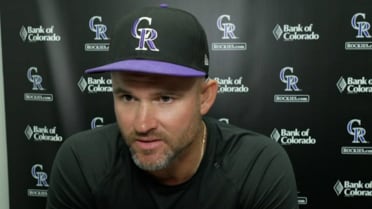 Warren Schaeffer speaks on Rockies' 13-2 win