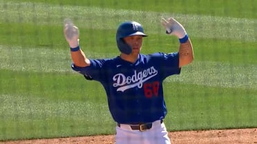 Dalton Rushing's RBI double