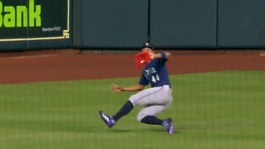 Julio Rodríguez's sliding catch