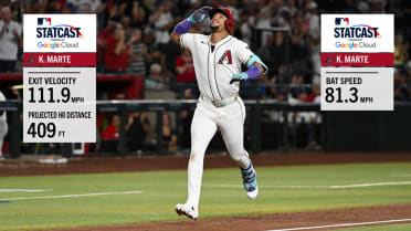 Ketel Marte's 409-foot, 111.4 mph home run