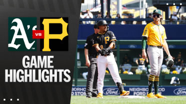 Athletics vs. Pirates Highlights