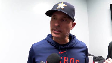 Joe Espada discusses Luis Garcia's elbow injury